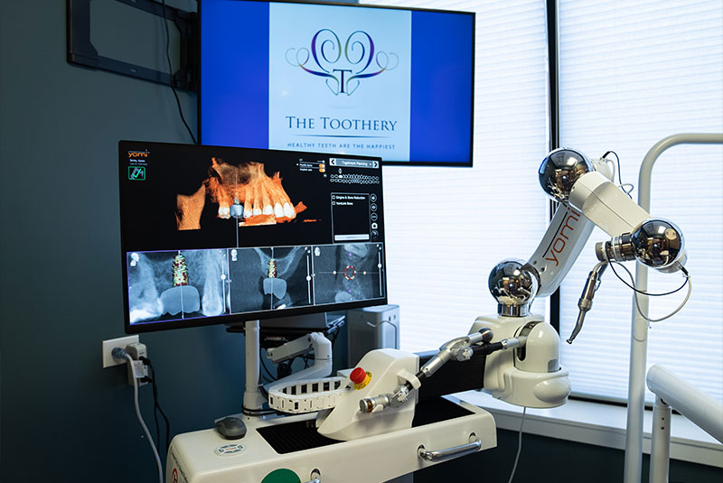 yomi machine within the dental center